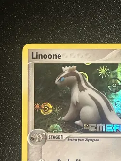 Pokemon TCG Linoone Holo- EX Emerald- 34/106 LP - Image 2