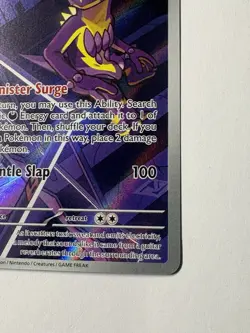 Pokemon TCG Toxtricity 103/094 Phantasmal Flames Illustration Rare Holo NM - Image 2