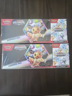 Pokemon Prismatic Evolutions Surprise Box And Booster Bundle 2X- Sam's Club - Image 1