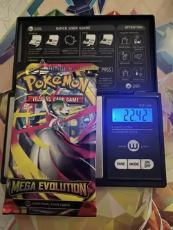 (HEAVY) 22.42g Pokemon TCG Mega Evolution Booster Pack (SEALED)✅ - Image 1