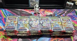Pokemon Prismatic Evolutions Booster Packs SEALED (60 PACKS) 10 BOOSTER BUNDLES - Image 1