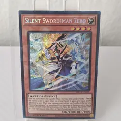 Yugioh Silent Swordsman Zero MP25-EN059 1st Edition SECRET - Image 1