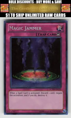 Yugioh Legendary Collection 3: Yugi's World #LCYW-EN153 Magic Jammer - Image 1