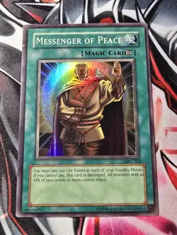 Yugioh! Messenger of Peace MRL-102 Super Rare Unlimited - MP - Image 1
