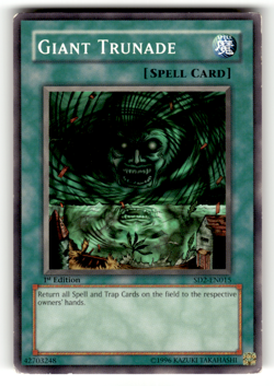 Giant Trunade SD2-EN015 1st Edition Common Structure Deck: Zombie Madness LP - Image 1