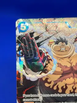 One Piece Carrying On His Will Monkey D Luffy OP11-058 Treasure Rare NM - Image 3