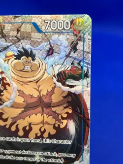 One Piece Carrying On His Will Monkey D Luffy OP11-058 Treasure Rare NM - Image 5