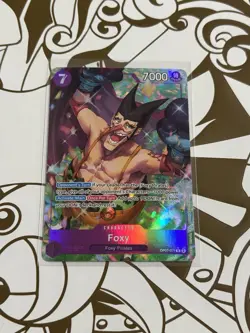 Foxy OP07-071 Alt Art 500 Years in Future One Piece TCG NM English - Image 1