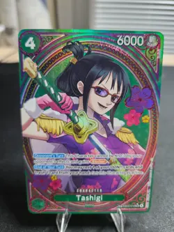 One Piece EB03-018 Tashigi SP SR Alt Art English Heroines Edition NM Cardvi psa8 - Image 1