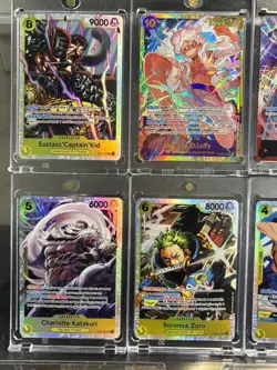 ONE PIECE TCG Lot - Monkey D.Luffy, Sanji Mint Set - Image 3