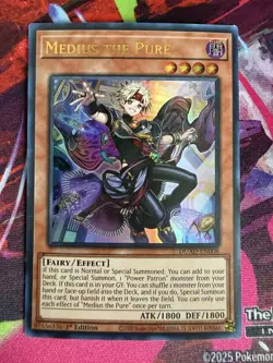 Konami Medius the Pure & Radiant Typhoon Swen 1st Edition 2 Cards **NEAR MINT** - Image 1