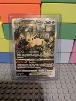 Pokemon TCG Leafeon VSTAR GG35/GG70 Crown Zenith Galarian Gallery Holo Card - Image 1