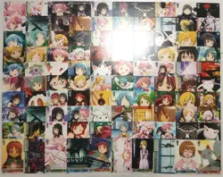 Lot of 100 Japanese Weiss Weiβ Schwarz Puella Magi Madoka Magica Card set - Image 1