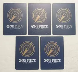 Lot of 5 Japanese ONE PIECE Cardgame Super Rare Card Set TCG - Image 2