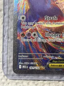 Pokemon Mega Latias EX Full Art Holo Rare Card 181/132 280HP TCG - Image 4