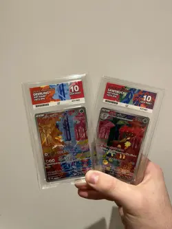 ACE 10 Set: Deerling 073/071 AR & Sawsbuck 074/071 AR - Japanese Pokemon Cards - Image 1