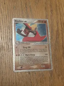 Pokemon TCG Blaziken EX Holo Ultra Rare Card 90/100 EX Crystal Guardians 2006 - Image 1