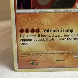 Pokemon Groudon TCG Call of Legends Holo Card 6/95 Rare - Image 5