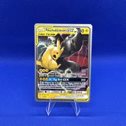Pikachu & Zekrom GX 33/181 Card Sun & Moon Team Up Tag Team NM - Image 4