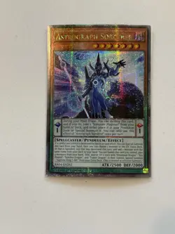 Astrograph Sorcerer Quarter Century Secret Rare Card RA04-EN282 - Image 1