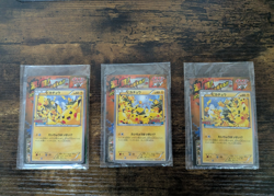 COMPLETE UNOPENED SET OF 3 Pikachu Outbreak /XY-P Yokohama Promo Pokemon Cards - Image 1