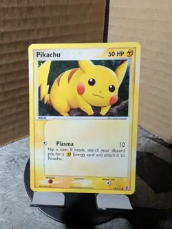 Pikachu Reverse Holo FireRed & LeafGreen Pokemon Card 74/112 Mint Condition - Image 1