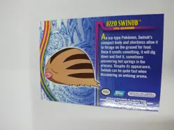 MINT Swinub #220 Holo Pokemon Topps Johto Series 1 Card Rare Full Art Cute Foil - Image 5