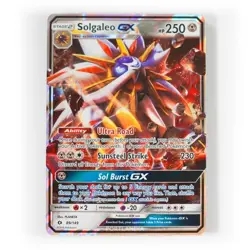 Pokemon - Solgaleo GX - 89/149 - SM Sun & Moon - Half Art Card - Image 1
