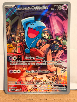 Team Rocket's Wobbuffet 203 Sv: Scarlet & Violet Promo Cards Holo - Image 1