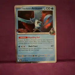 Pokemon Team Rocket's Articuno Destined Rivals Stamp Holo Rare 051/182 - Image 1