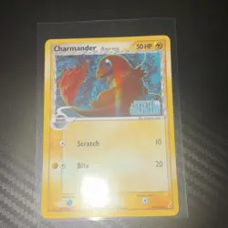 Pokemon Charmander 49/100 EX Crystal Guardians Delta Species Reverse Holo Commo… - Image 1