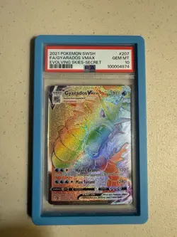 Pokemon TCG Gyarados VMAX 029/203 Ful Art Holo Rare Evolving Skies - Image 1
