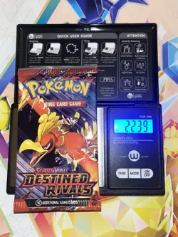 (VERY HEAVY) 22.39g Pokemon TCG Destined Rivals Booster Pack (SEALED)✅ - Image 1