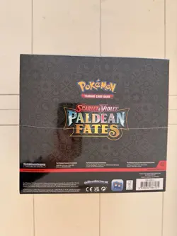 Pokemon TCG Paldean Fates Tech-Sticker Collection Sealed Display Case of 12 - Image 2