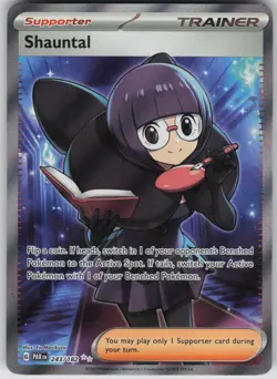 Pokemon TCG Shauntal Ultra Rare SV04: Paradox Rift 243/182 - Image 1