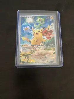 POKEMON TCG - PIKACHU 027 SCARLET & VIOLET PALDEA EVOLVED PROMO - Image 1