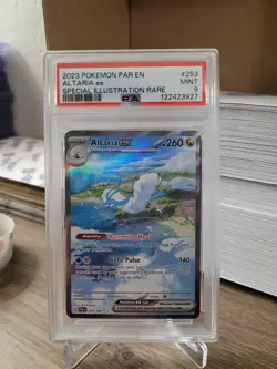 Altaria ex Special Illustration Rare 253/182 PSA 9 - 2023 Pokemon Paradox Rift - Image 1