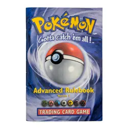 📘 Pokemon TCG Advanced Rulebook Version 3 (WotC 2000) • Vintage Manual - Image 1