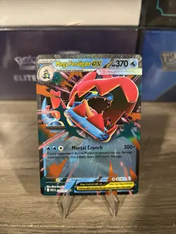 2026 Pokemon Ascended Heroes MEGA FERALIGATR EX 043/217 Double Rare - Image 1