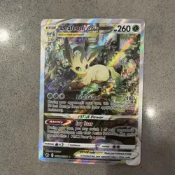 Pokemon TCG Crown Zenith Leafeon VSTAR Alt Art GG35/GG70 - Image 2