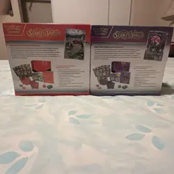 Pokemon Scarlet & Violet Elite Trainer Box (Lot of 2, one purple, one red) 820650853418 - Image 2