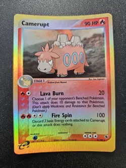 Pokemon EX Ruby Sapphire Camerupt Reverse Holo Rare 4/109 EXC-NEAR MINT - Image 1