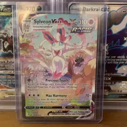 2021 Pokemon SWSH Evolving Skies (Alternate Art) #212/203 Sylveon VMAX - Image 1