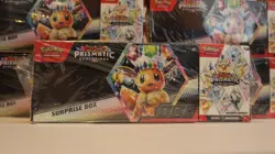 Pokemon Prismatic Evolutions Sams Club Exclusive Surprise Box Booster Bundle - Image 3