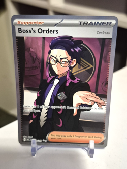 Boss’s Orders 256/217 Ultra Rare Full Art Pokemon TCG Ascended Heroes NM+ - Image 1