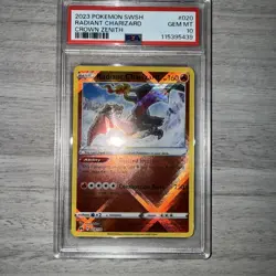 Pokemon TCG Radiant Charizard 020/159 Crown Zenith Rare PSA 10 - Image 1
