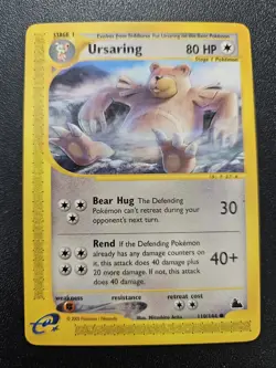 Pokemon Skyridge Ursaring 110/144 NEAR MINT - Image 1