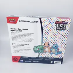 Pokemon TCG 151 Pokemon Poster Collection - Sealed - Image 2