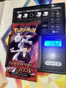 (VERY HEAVY) 22.62g Pokemon TCG Destined Rivals Booster Pack (SEALED)✅ - Image 1