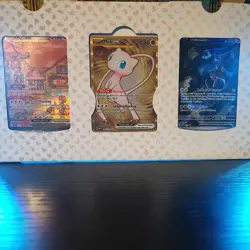 Pokemon TCG 151 UPC Promo Set Mew 053, Mewtwo 052, Metal Mew 205 New Sealed - Image 1